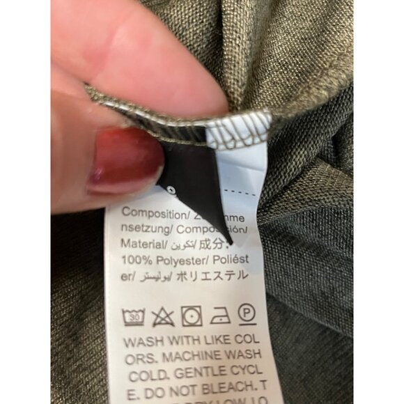 Shein Womens Grey Long Sleeve V-Neck Knit Sweater Size M - Picture 3 of 5